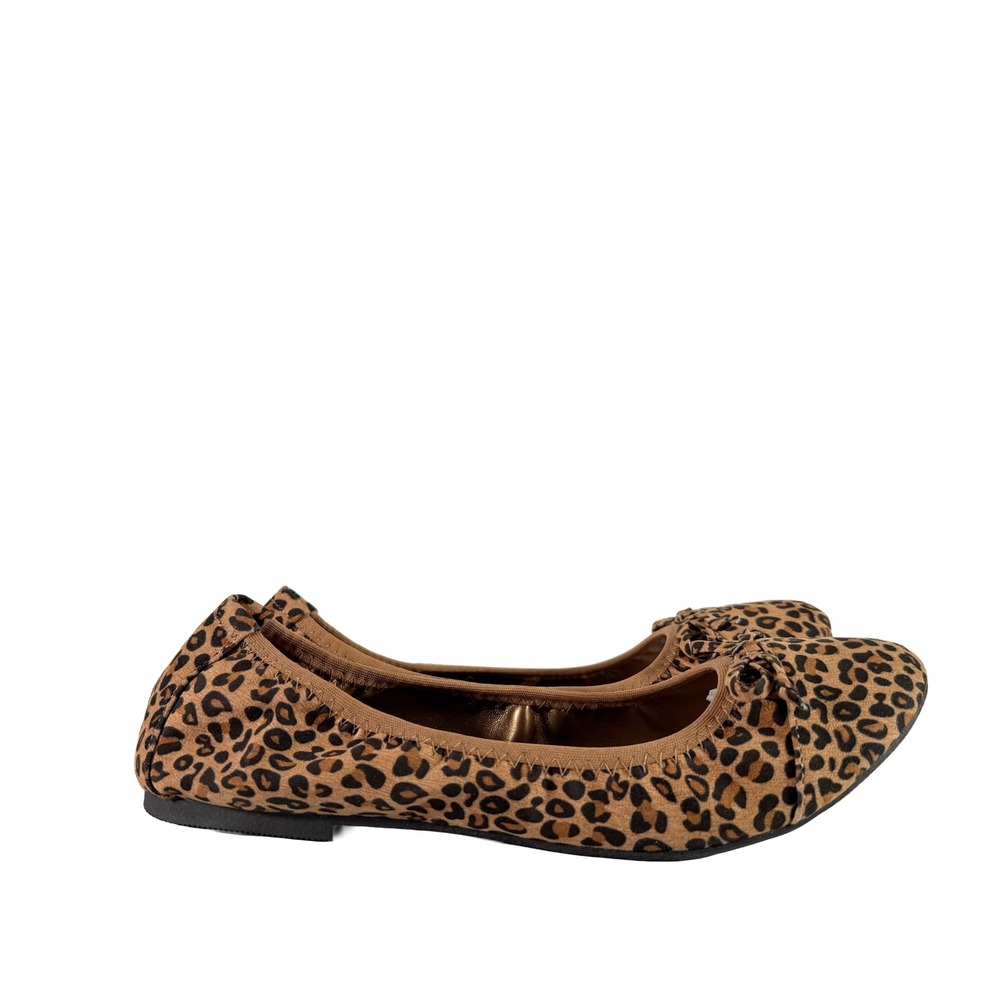 Rialto Sunnyside II Leopard Print‎ Ballet Flats Size 7.5 W New